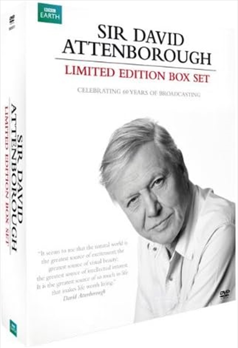 Attenborough - 60 Years In The Wild - Limited Edition + Book (REGION 2)/Product Detail/Documentary