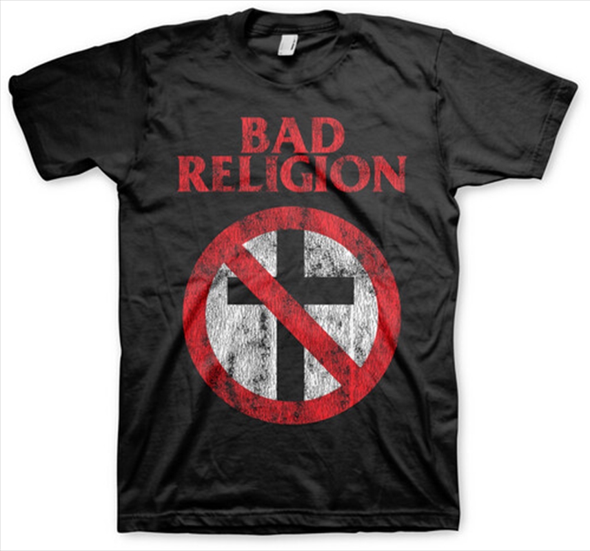 Bad Religion - Distressed Crossburster - T-Shirt - XL/Product Detail/Shirts