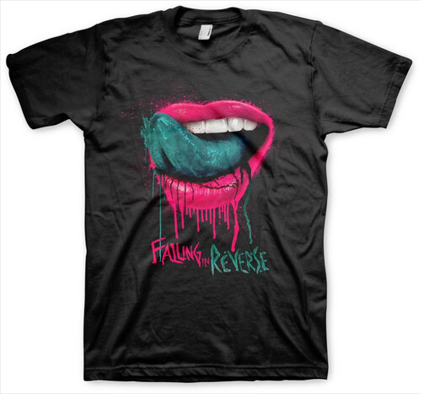 Falling In Reverse - Lips - T-Shirt - Large/Product Detail/Shirts