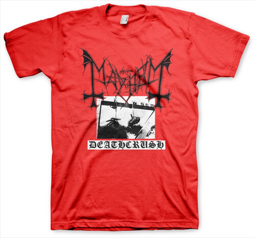 Mayhem - Deathcrush - T-Shirt - Small/Product Detail/Shirts