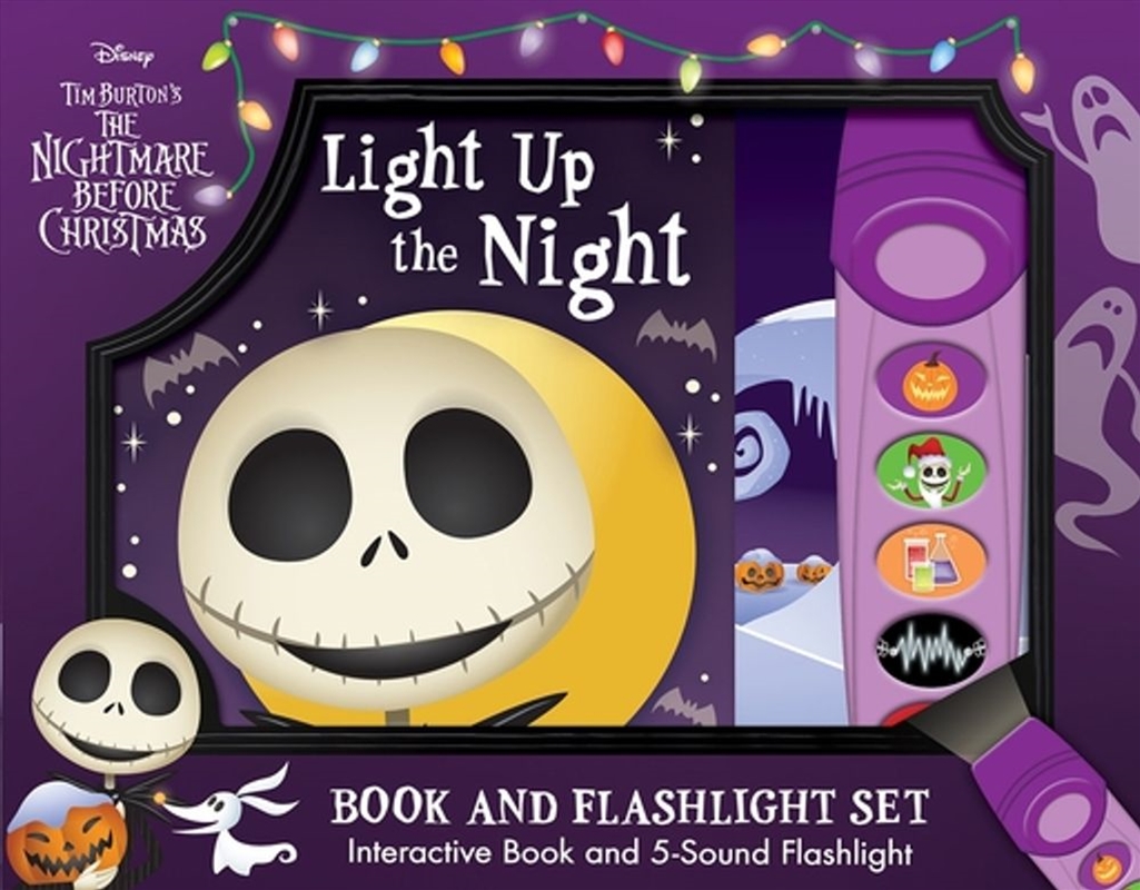 Disney Tim Burton's the Nightmare Before Christmas: Light Up the Night Book and 5-Sound Flashlight S/Product Detail/Early Childhood Fiction Books