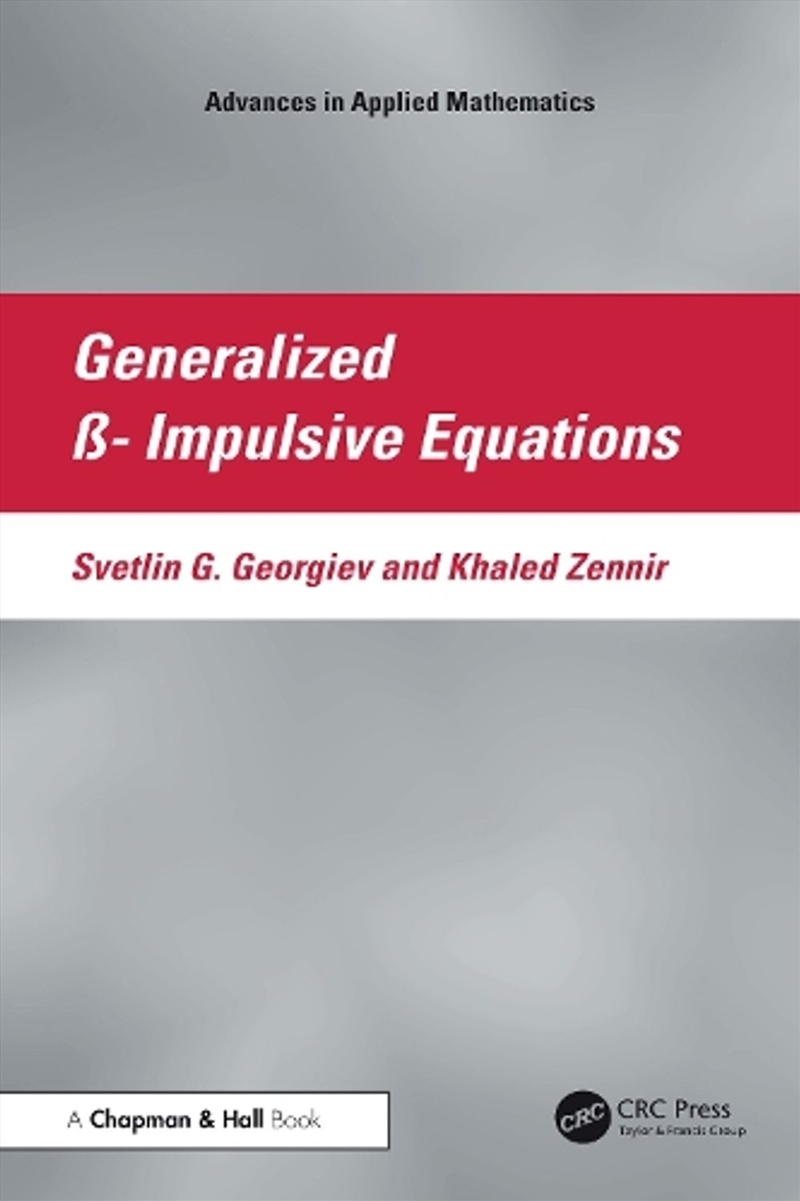 Generalized ß- Impulsive Equations/Product Detail/Maths