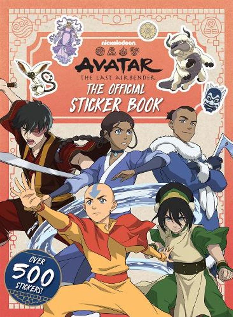 Avatar the Last Airbender: The Official Sticker Book/Product Detail/Kids Activity Books