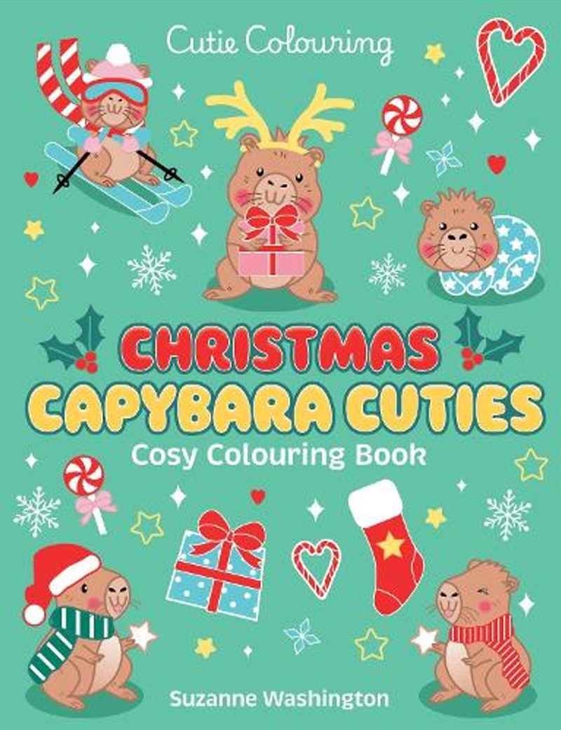 Christmas Capybara Cuties: Cosy Colouring Book/Product Detail/Kids Activity Books