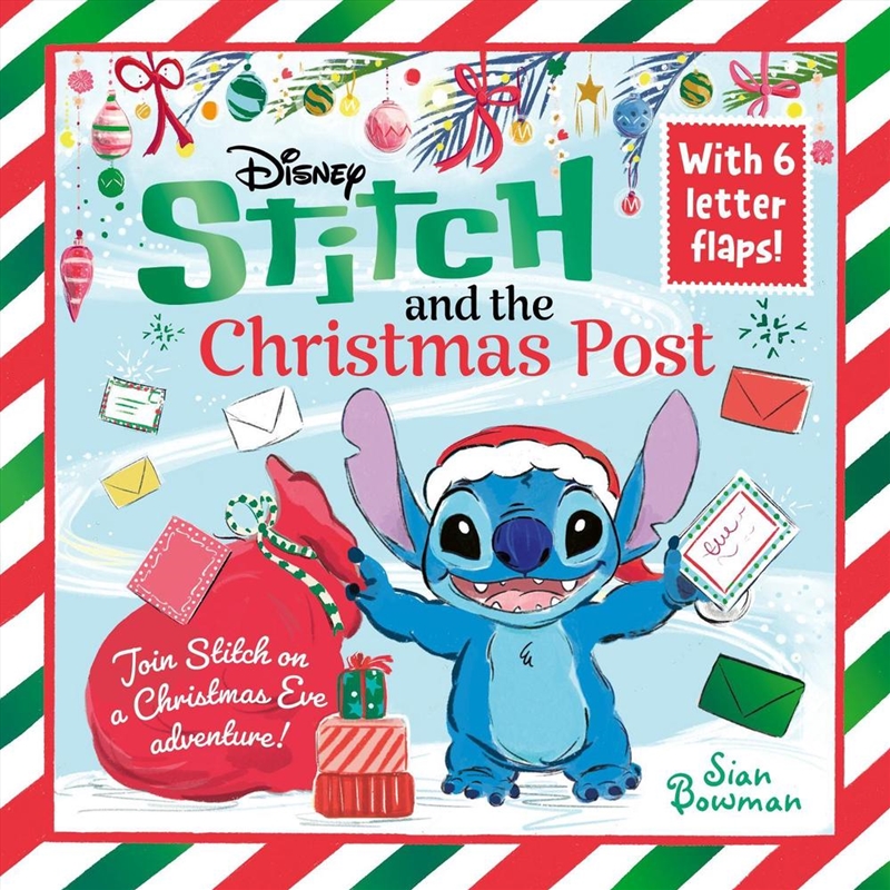 Disney Stitch and the Christmas Post : With 6 lift-the-flap letters to open and read!/Product Detail/Early Childhood Fiction Books