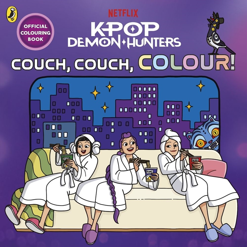 KPop Demon Hunters: Couch, Couch, Colour!: Official Colouring Book/Product Detail/Kids Colouring
