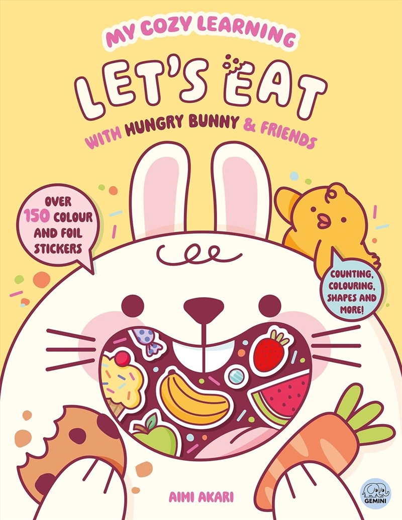 My Cozy Learning: Let's Eat - with Hungry Bunny & Friends/Product Detail/Kids Activity Books