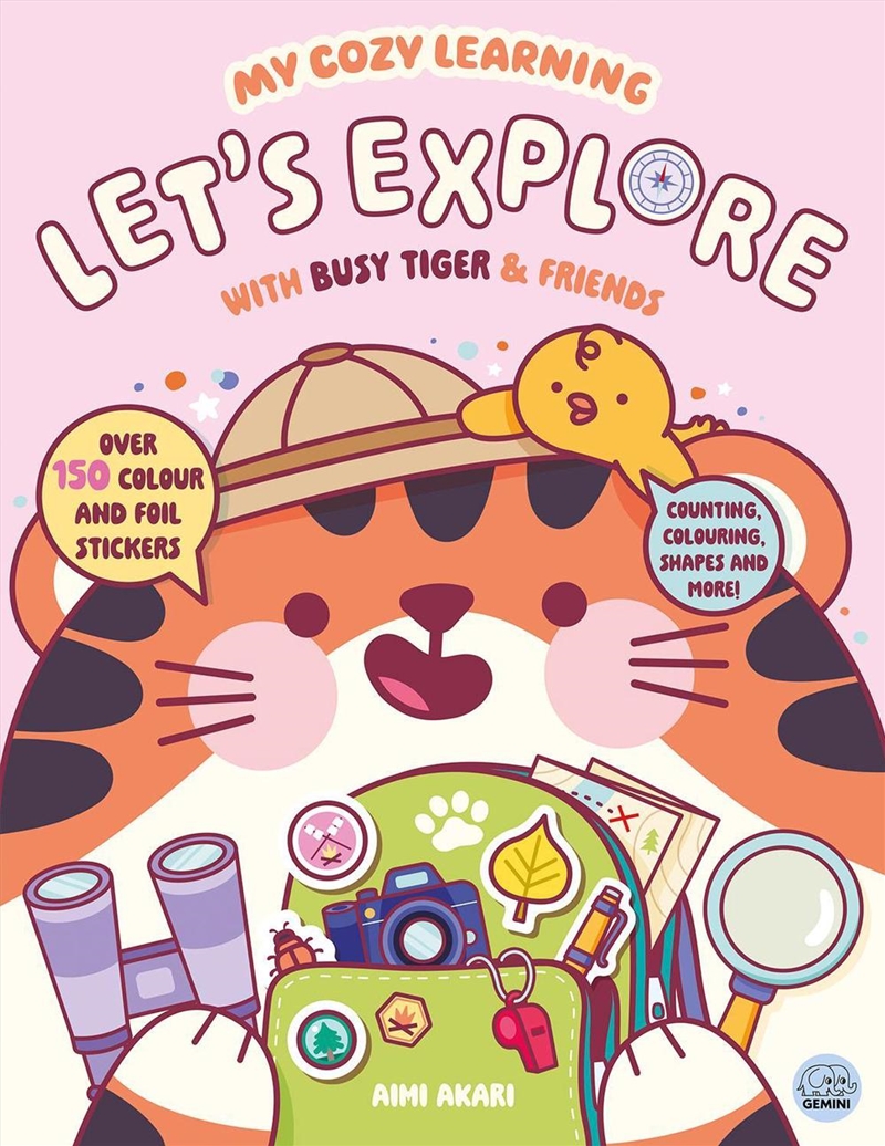 My Cozy Learning: Let's Explore - with Busy Tiger & Friends/Product Detail/Kids Activity Books
