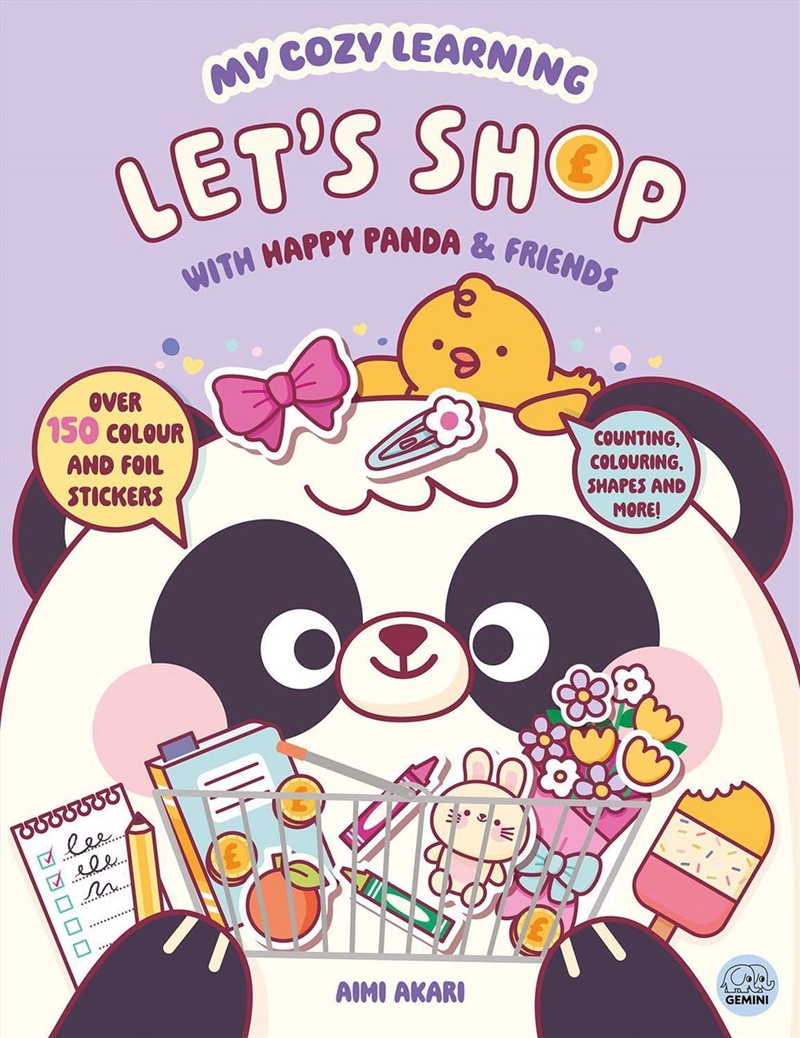 My Cozy Learning: Let's Shop - with Happy Panda & Friends/Product Detail/Kids Activity Books
