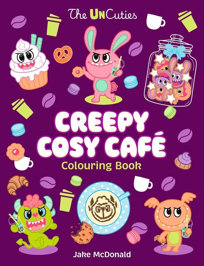 The UnCuties Creepy Cosy Cafe Colouring Book/Product Detail/Adults Colouring