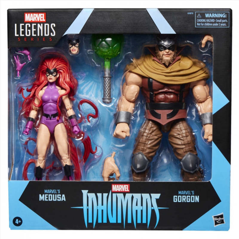 Marvel Legends Series Inhumans Marvel's Medusa & Marvel's Gorgon/Product Detail/Figurines