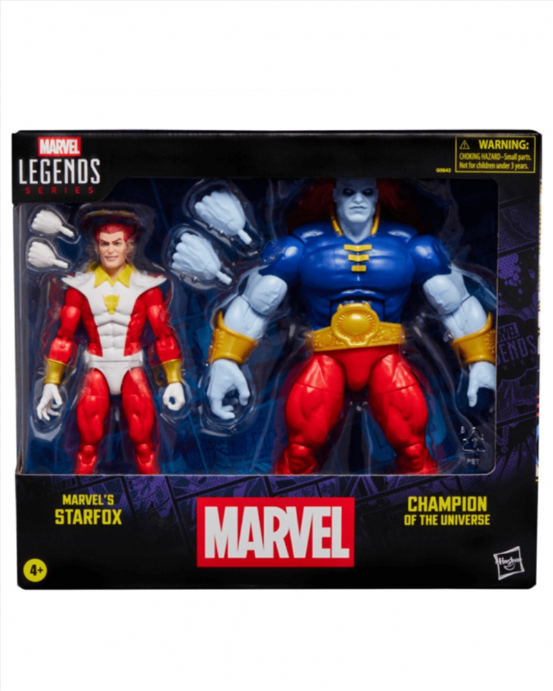 Marvel Legends Series Marvel's Starfox & Champion of the Universe/Product Detail/Figurines