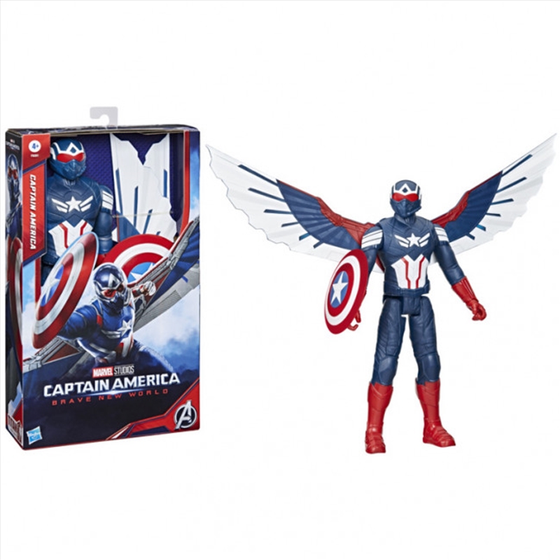 Marvel Studios Captain America Brave New World, Titan Hero Series Deluxe Captain America/Product Detail/Figurines