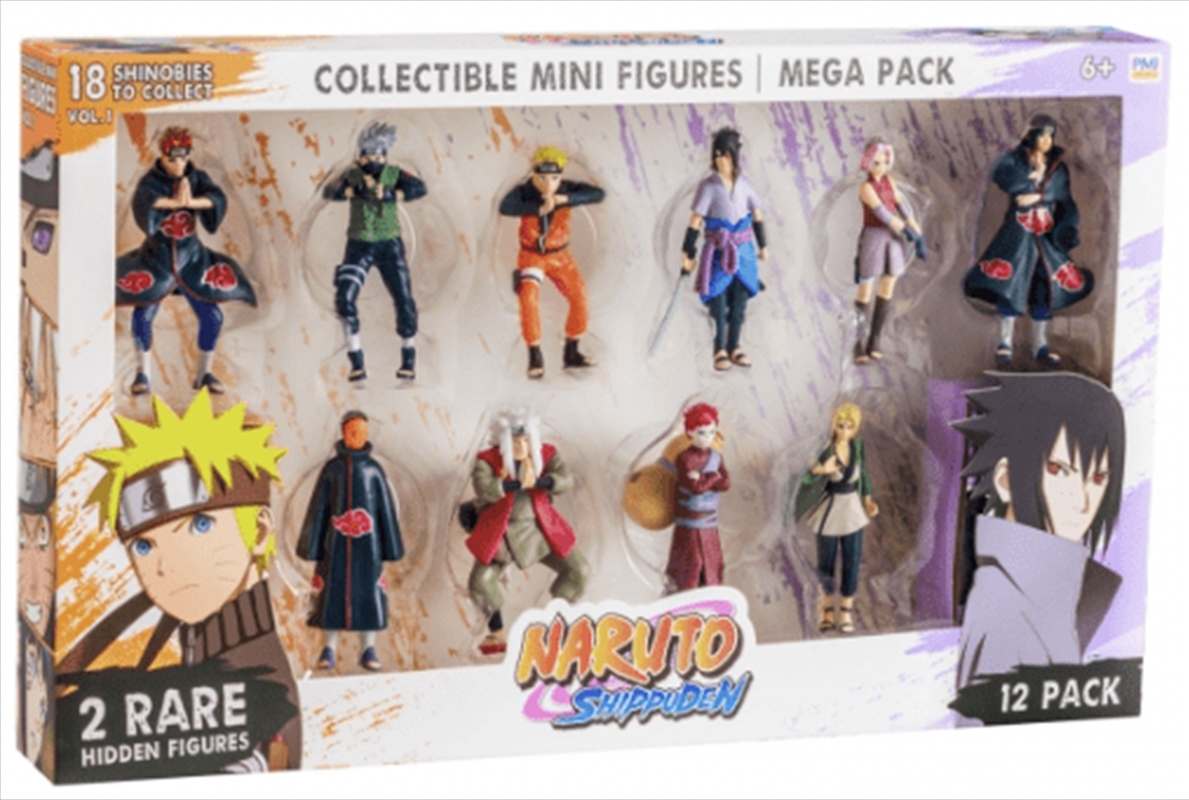 Naruto Collectible Figures 12 pack Deluxe Box/Product Detail/Figurines