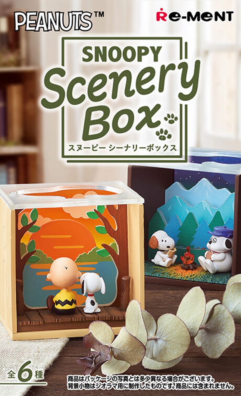 Re-Ment SNOOPY Scenery Box (Blind Box)/Product Detail/Figurines