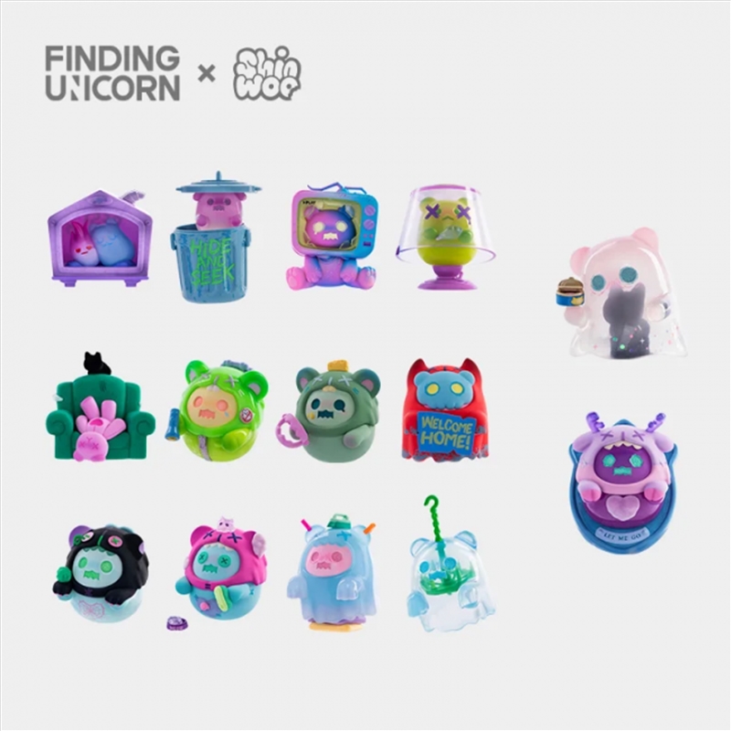ShinWoo GHOST BEAR HOUSE SERIES (Blind Box)/Product Detail/Figurines