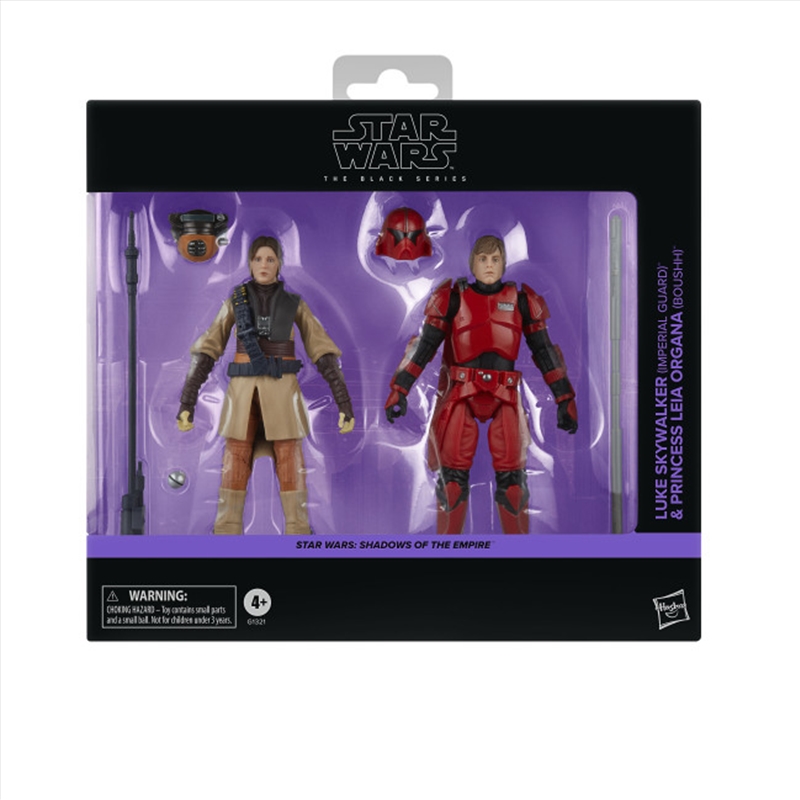 Star Wars The Black Series Luke Skywalker (Imperial Guard) & Princess Leia Organa (Boushh)/Product Detail/Figurines
