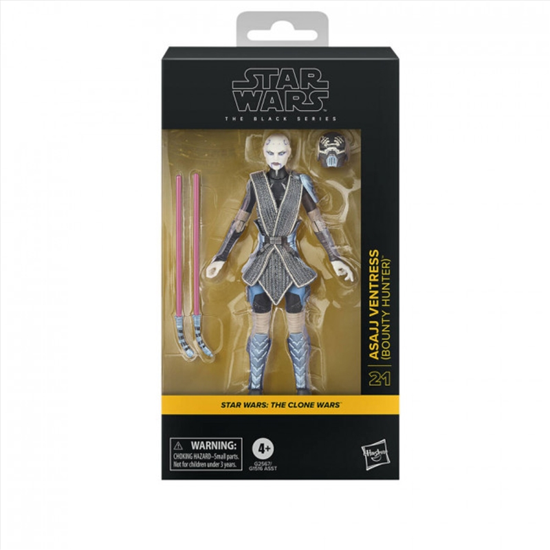 Star Wars The Black Series: Asajj Ventress (Bounty Hunter)/Product Detail/Figurines