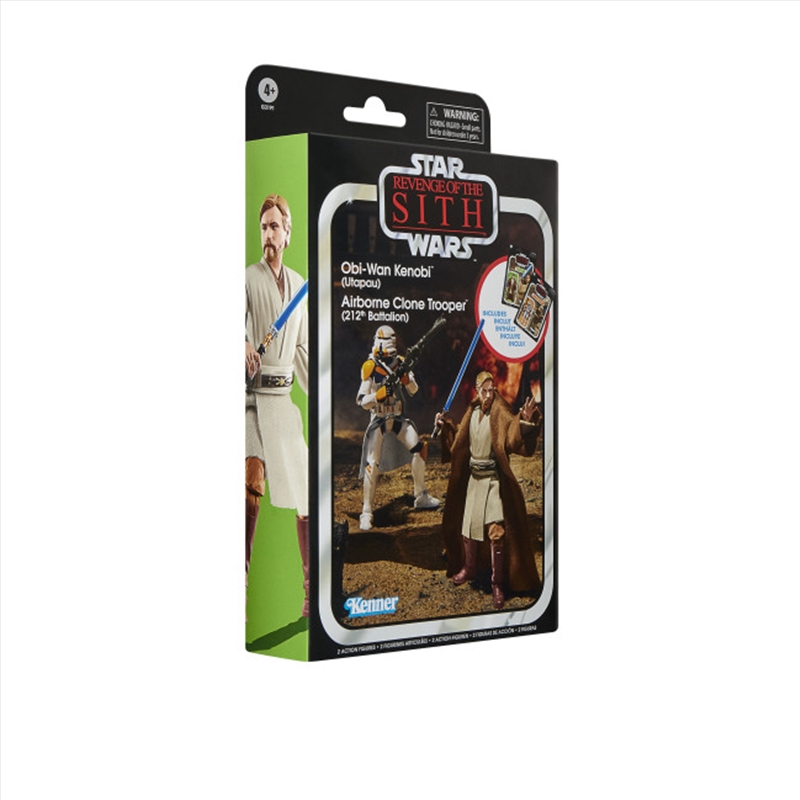 Star Wars The Vintage Collection Obi-Wan Kenobi & Clone Trooper/Product Detail/Figurines