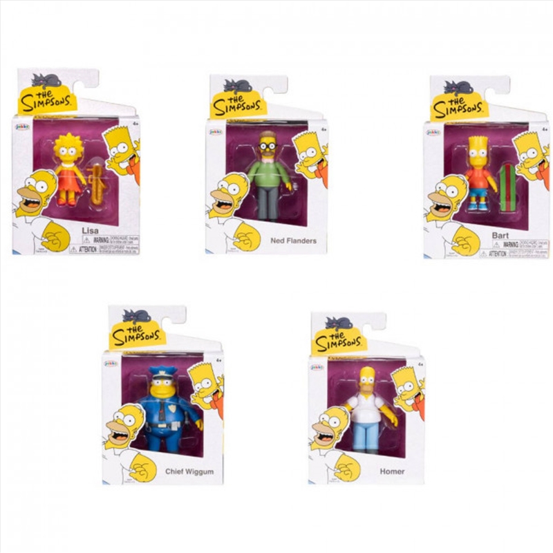The Simpsons 2.5" Figure Assortment (Sent At Random)/Product Detail/Figurines