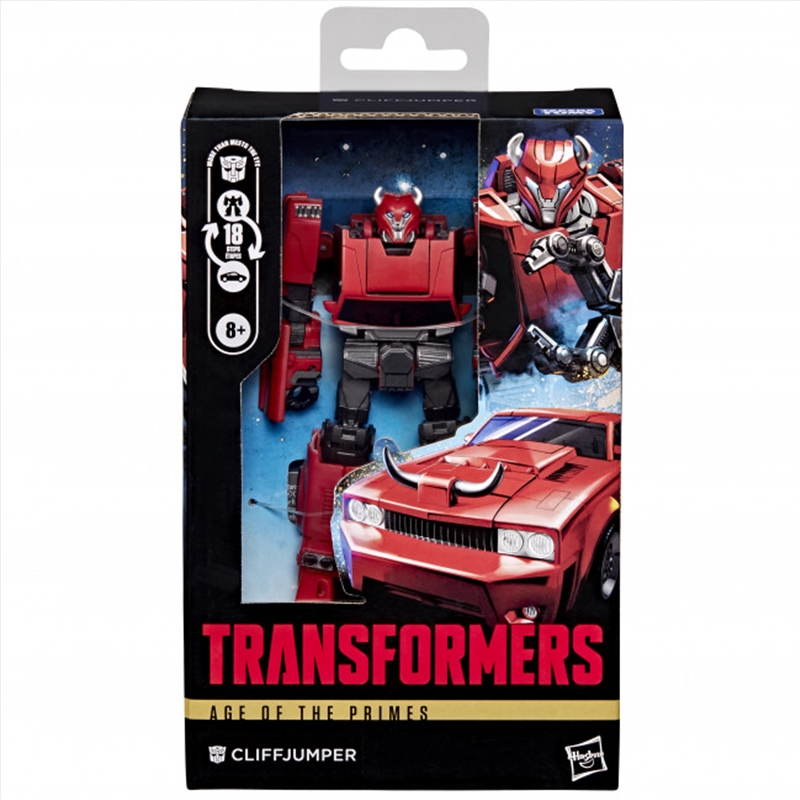 Transformers Age of the Primes Deluxe Class Cliffjumper Action Figure/Product Detail/Figurines