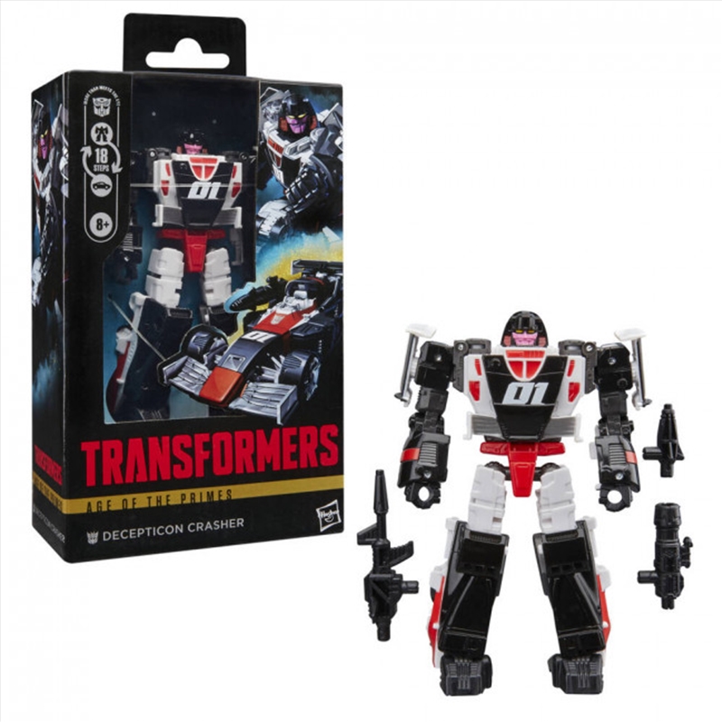 Transformers Age of the Primes: Deluxe Class - Decepticon Crasher/Product Detail/Figurines