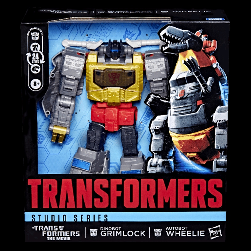 Transformers Studio Series The Transformers: The Movie Dinobot Grimlock and Autobot Wheelie/Product Detail/Figurines