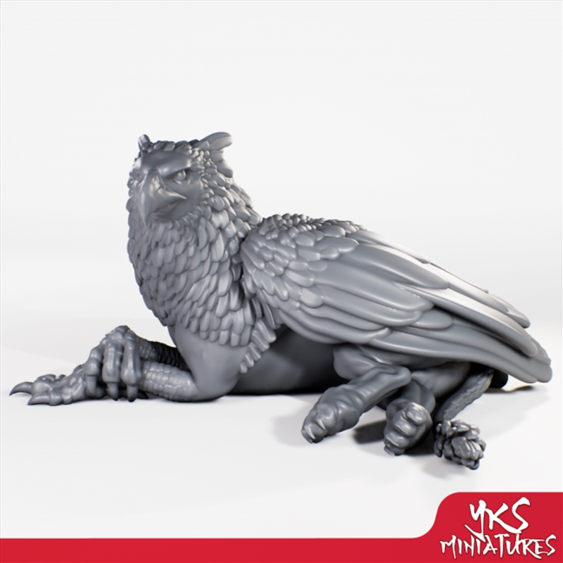 YKS Miniatures - Griffin - Laying (XL)/Product Detail/Games Accessories