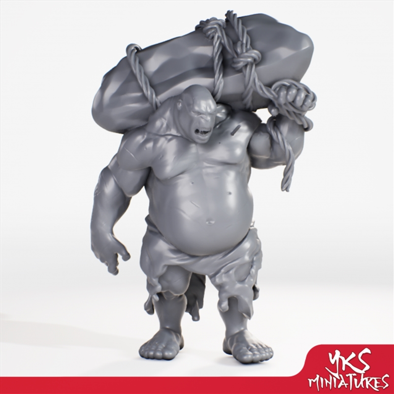 YKS Miniatures - Ogre - Boulder (XL)/Product Detail/Games Accessories