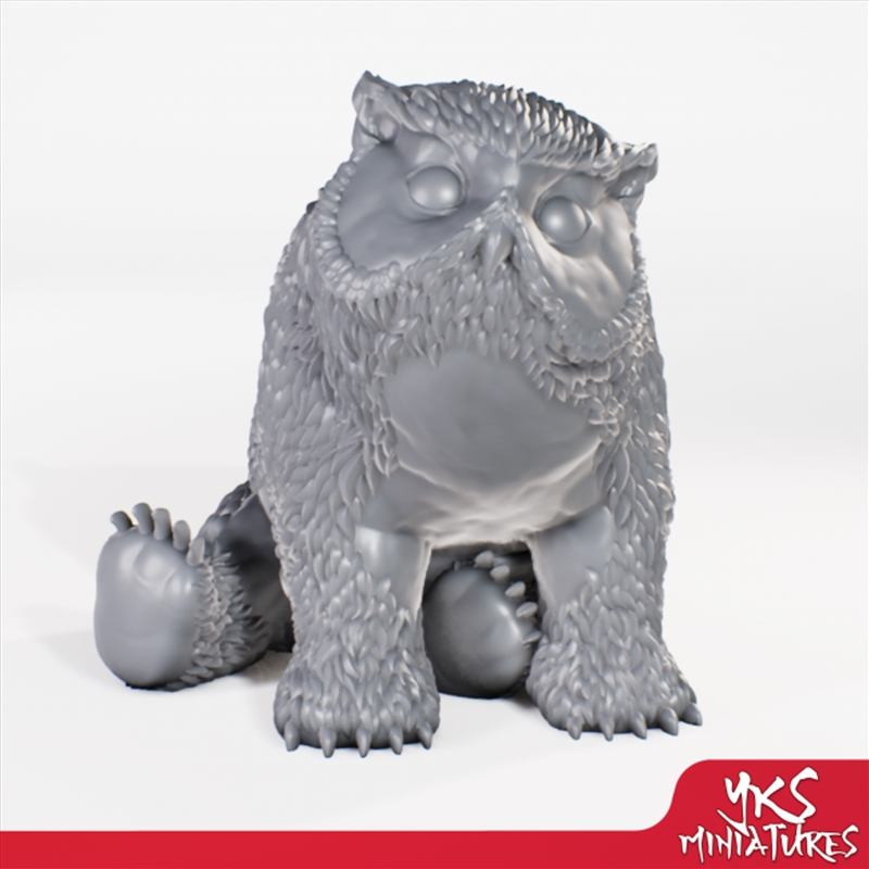 YKS Miniatures - Owlbear - Cub (M)/Product Detail/Games Accessories