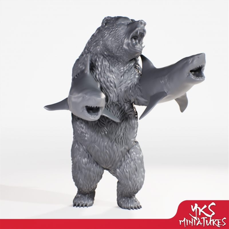 YKS Miniatures - Sharkenbear (L)/Product Detail/Games Accessories