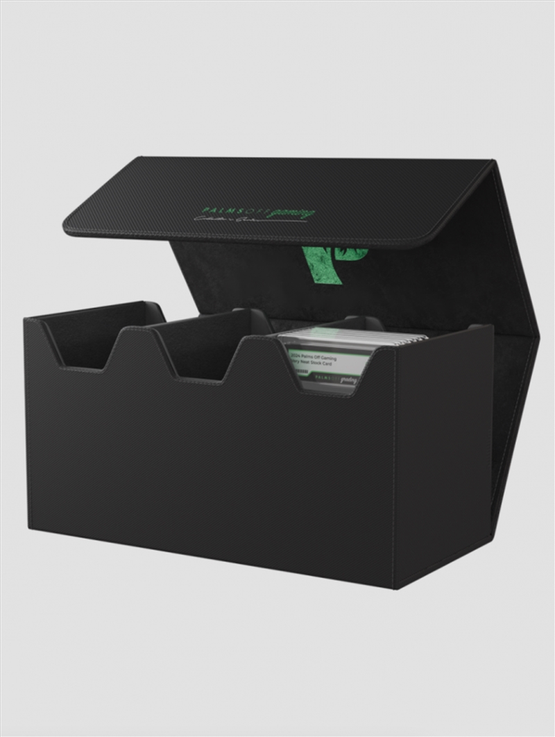 Palms Off Gaming - Collector's Series Graded Card Storage Case  - Large - BLACK/Product Detail/Games Accessories