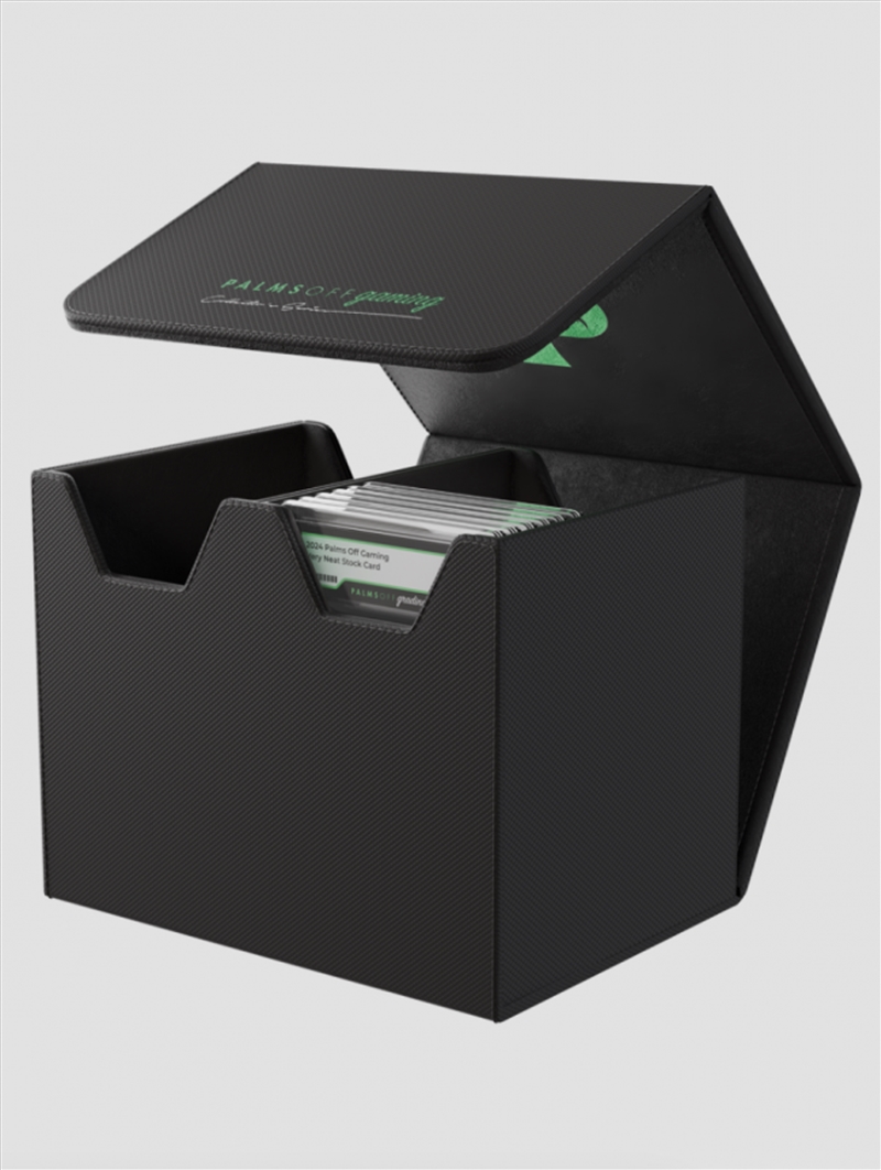 Palms Off Gaming - Collector's Series Graded Card Storage Case  - Medium - BLACK/Product Detail/Games Accessories