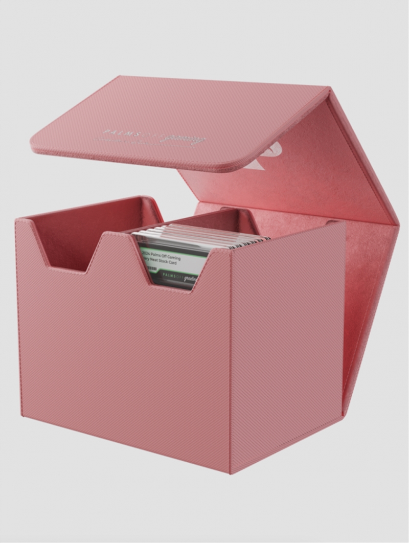 Palms Off Gaming - Collector's Series Graded Card Storage Case  - Medium - PINK/Product Detail/Games Accessories
