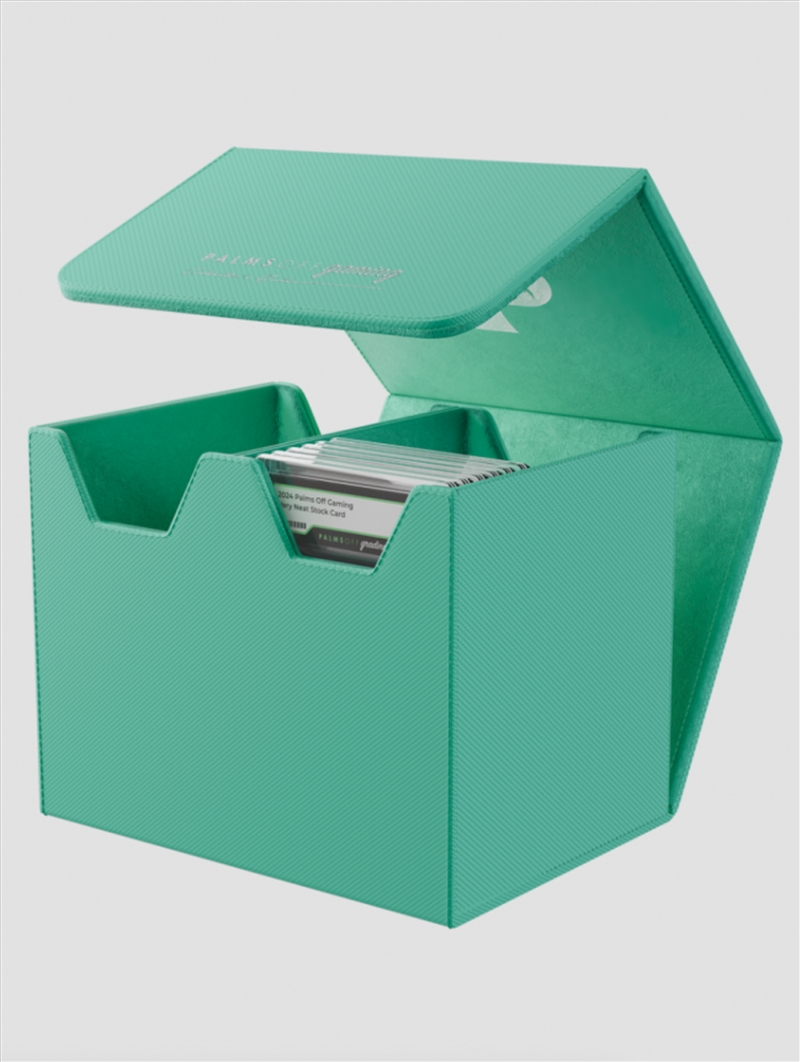 Palms Off Gaming - Collector's Series Graded Card Storage Case  - Medium - TURQUOISE/Product Detail/Games Accessories