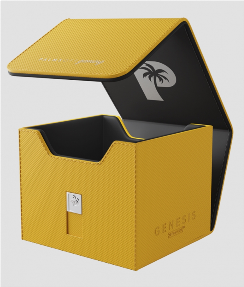 Palms Off Gaming - Genesis Deck Box - YELLOW/Product Detail/Games Accessories