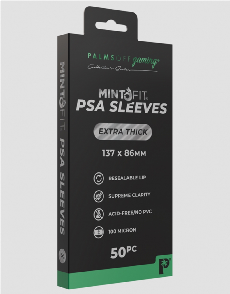 Palms Off Gaming - MintFit PSA Graded Card Sleeves - Extra Thick 50pc/Product Detail/Games Accessories