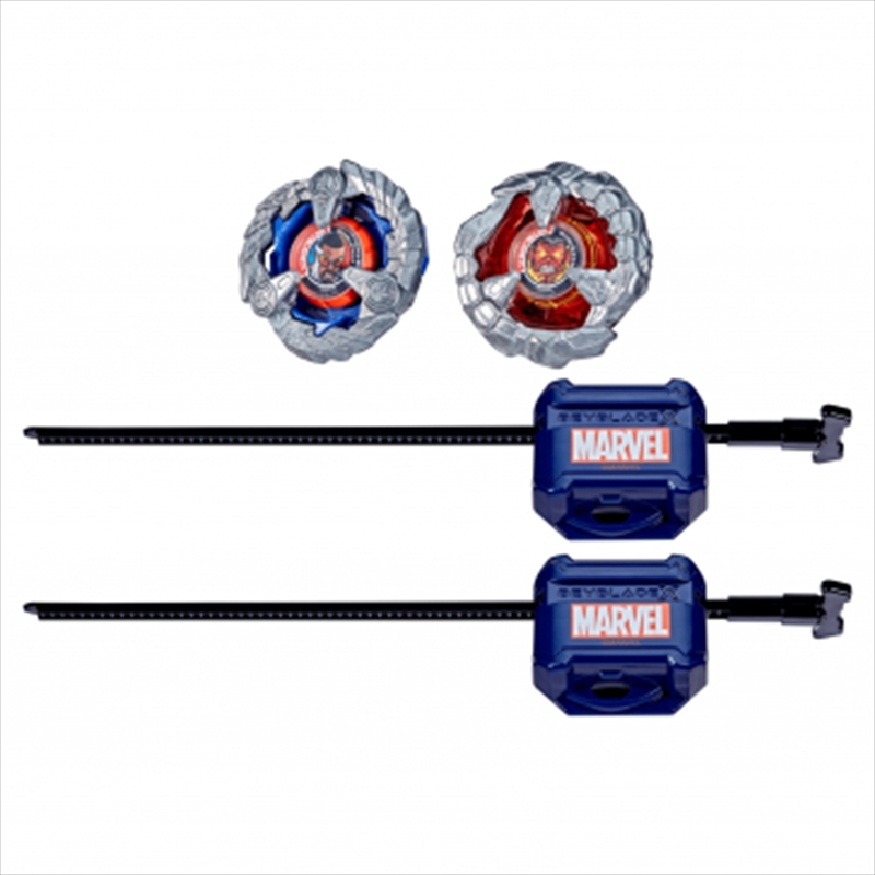 Beyblade X and Marvel Collab Captain America 4-70GB vs. Red Hulk 1-80R/Product Detail/Figurines