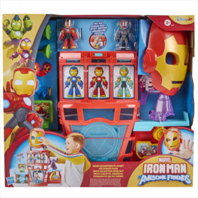 Marvel Iron Man and his Awesome Friends Iron Quarters Playset/Product Detail/Toys