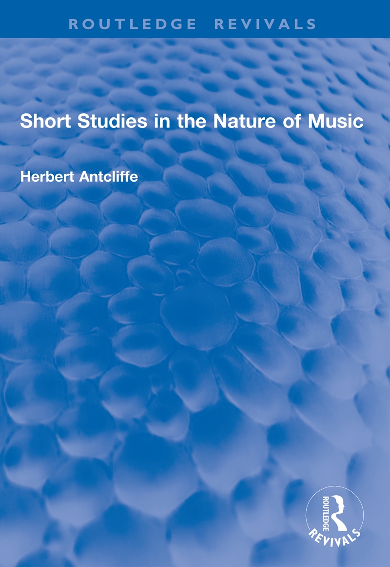 Short Studies in the Nature of Music/Product Detail/Society & Culture