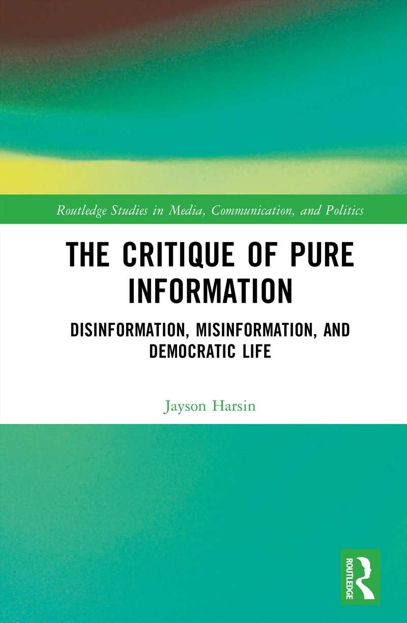The Critique of Pure Information/Product Detail/Media