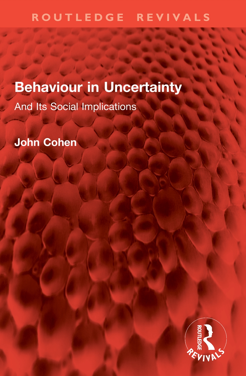 Behaviour in Uncertainty/Product Detail/Psychology