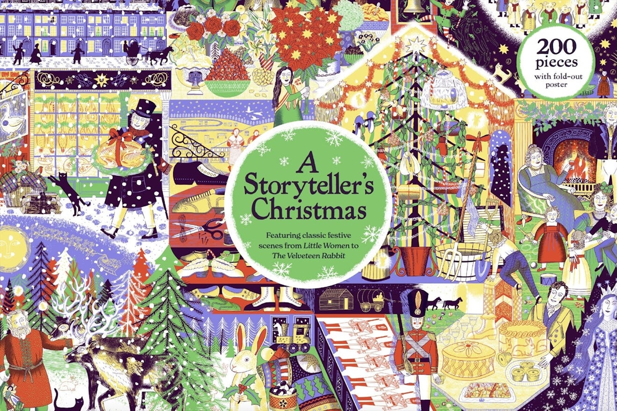 A Storytellers Christmas 200 Piece Puzzle/Product Detail/Jigsaw Puzzles