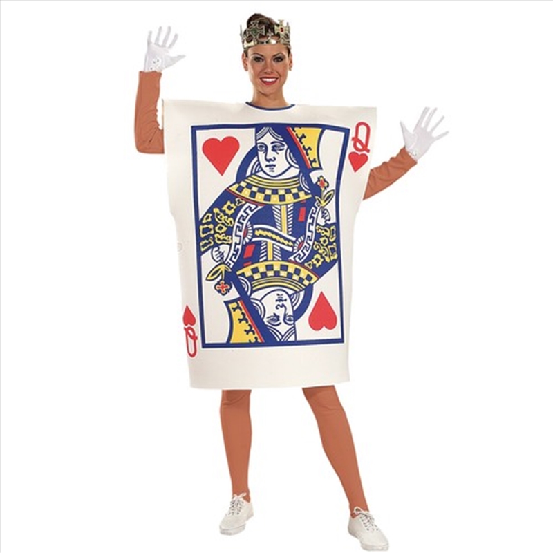 Queen Of Hearts Card - Size Std/Product Detail/Costumes