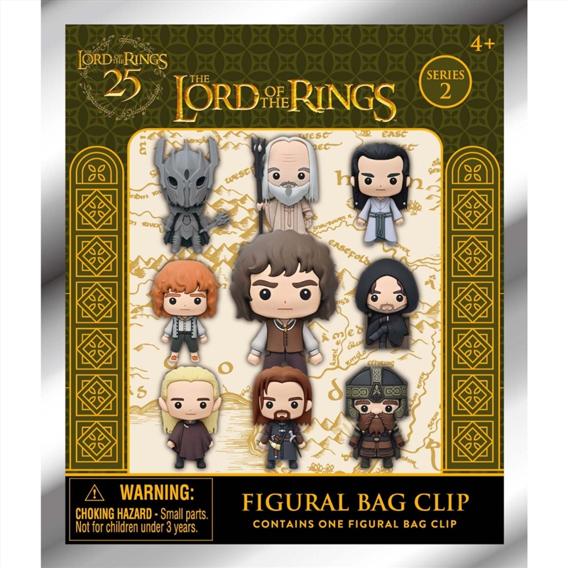 The Lord of The Rings – 3D Foam Bag Clips Series 2 Blind Bag (Sent At Random)/Product Detail/Keyrings