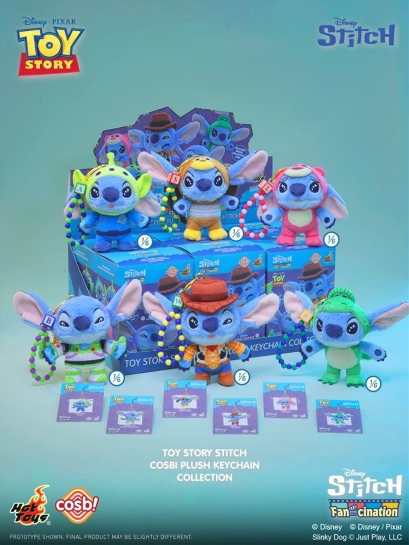 Lilo & Stitch - Stitch x Toy Story Cosbi Plush Keychain (Sent At Random)/Product Detail/Keyrings