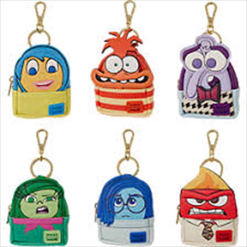 Loungefly Inside Out 2 - Collection Mystery Mini Backpack Keychain (Sent At Random)/Product Detail/Keyrings