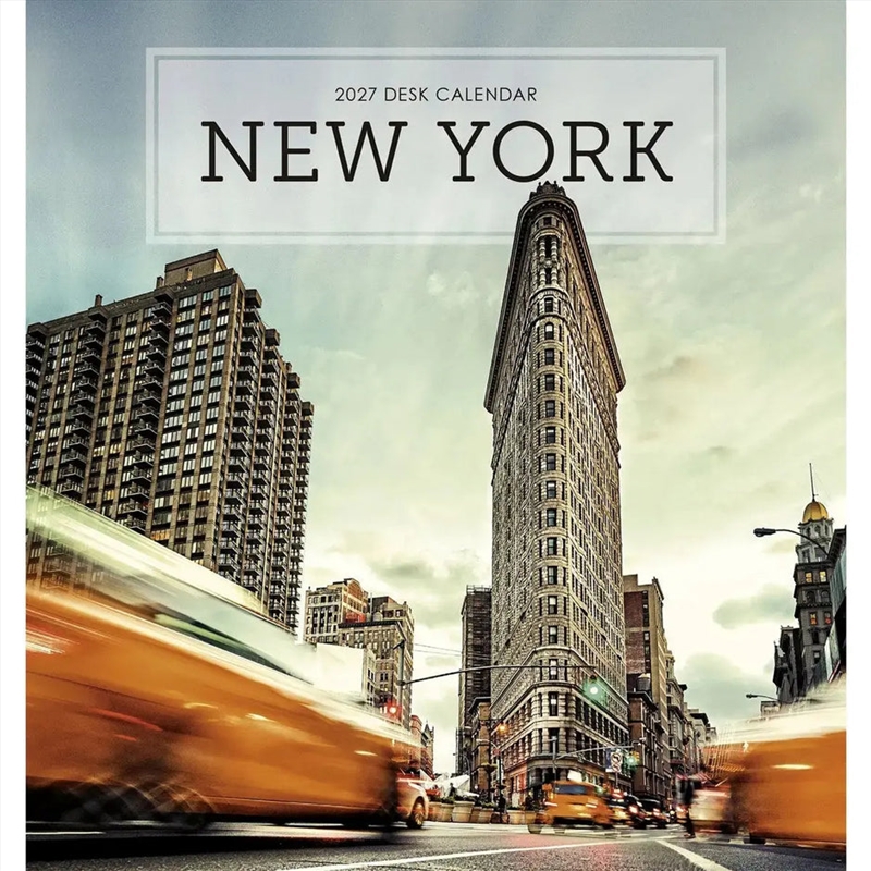 New York Easel Calendar: 2027/Product Detail/Calendars & Diaries