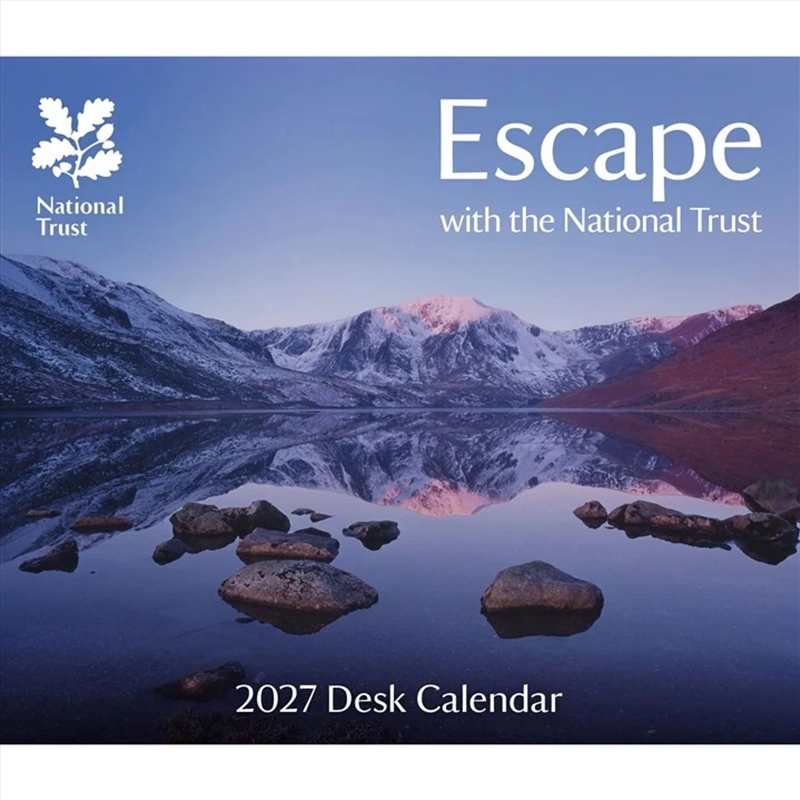 National Trust, Escape with the National Trust Desk Calendar 2027/Product Detail/Calendars & Diaries