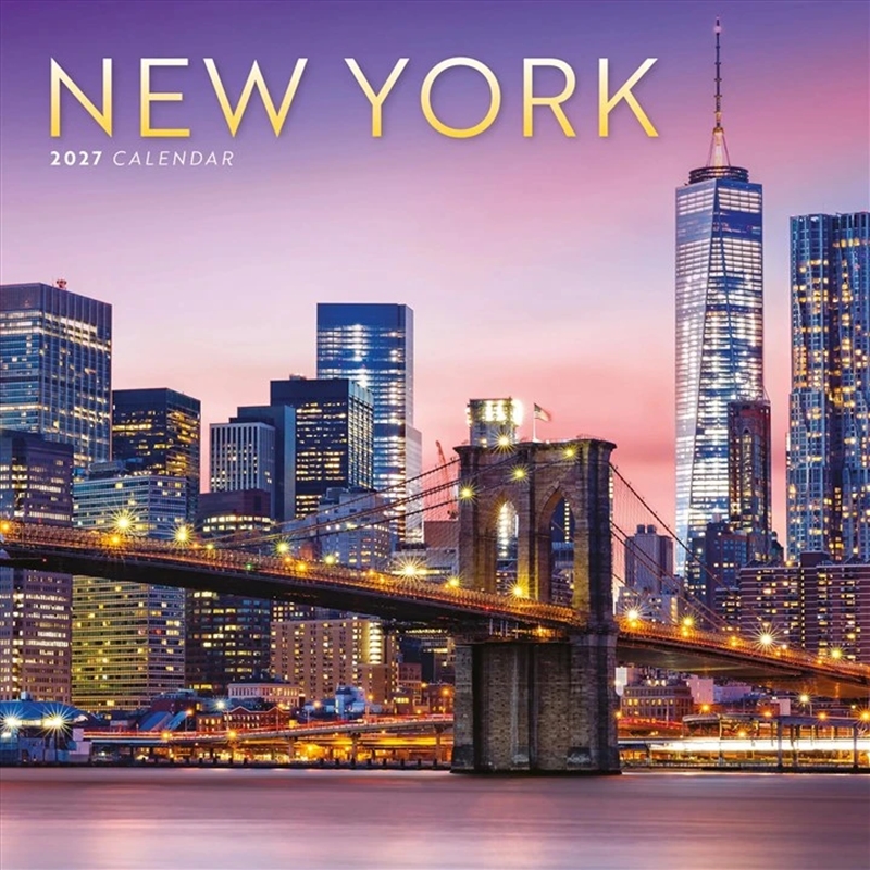 New York Mini Calendar 2027/Product Detail/Calendars & Diaries